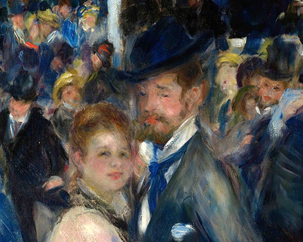 The Bal du moulin de la Galette by Renoir